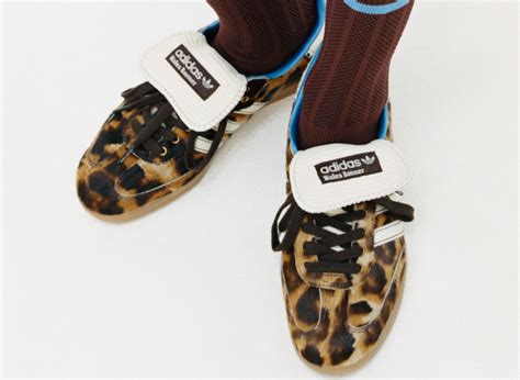 adidas samba leopard print|wales bonner adidas leopard outfit.